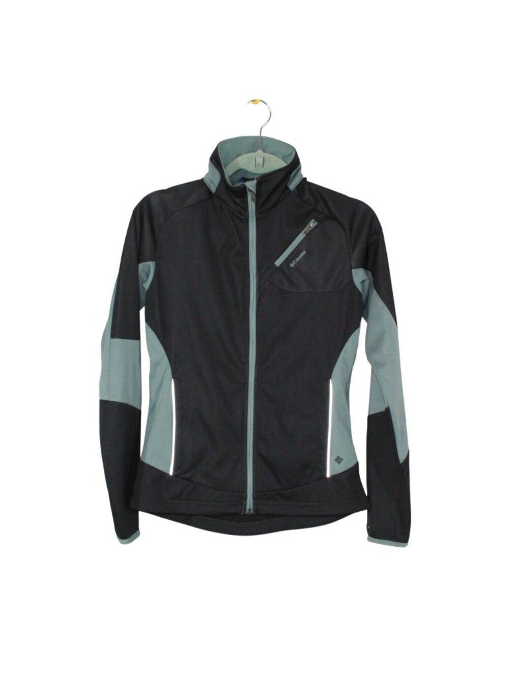 Columbia Omni Shield Softshell Jacket Full Zip Outdoor Active Black S Pet